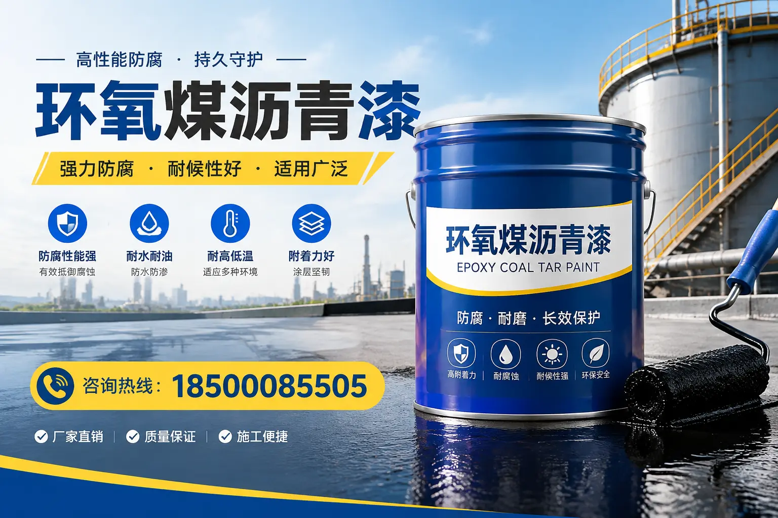 环氧煤沥青漆的储存与运输注意事项,天津企业须知