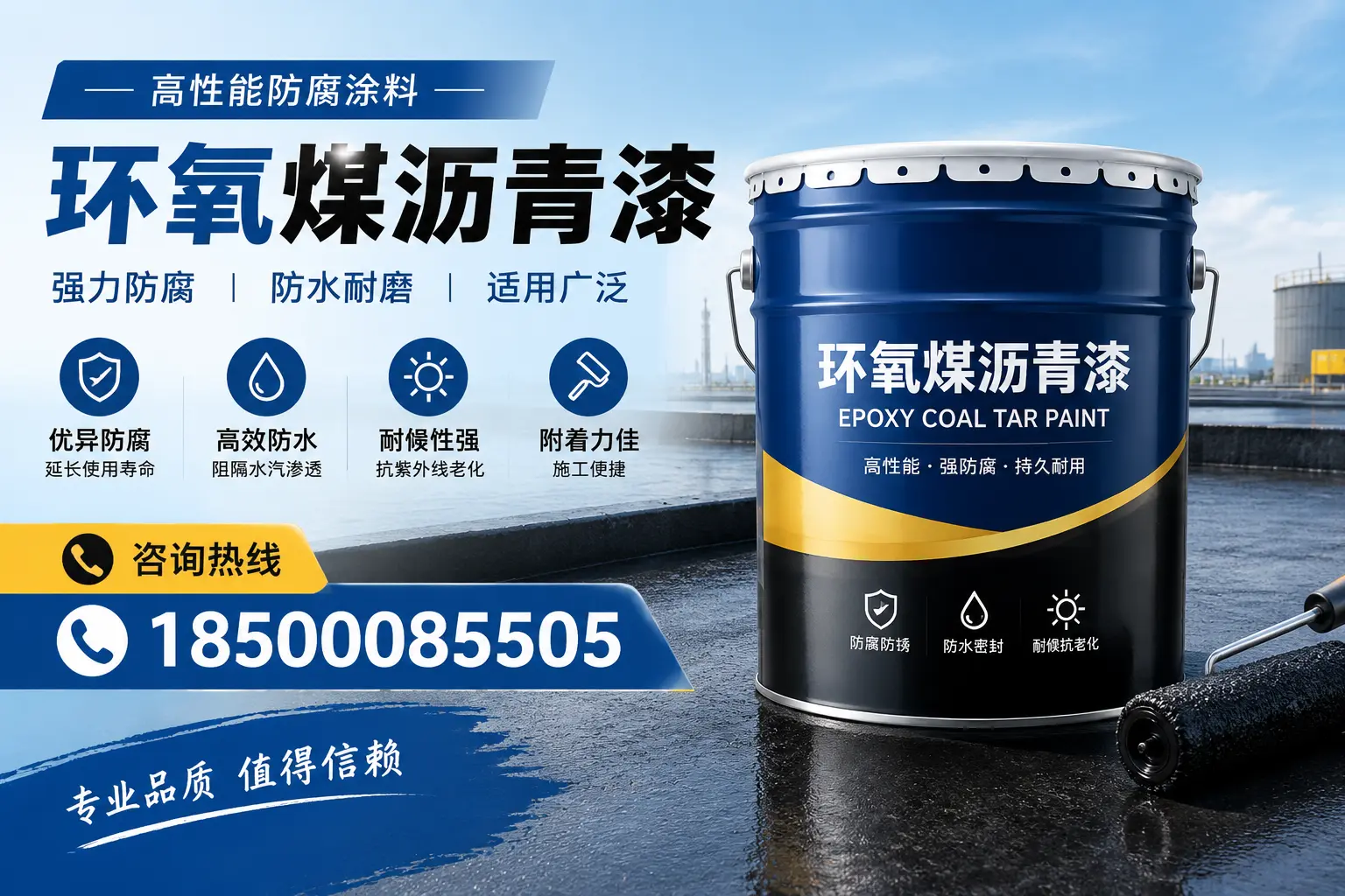 环氧煤沥青漆的主要成分与功能，天津用户深度了解